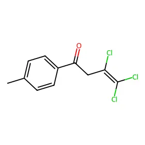 3-Buten-1-one, 3,4,4-trichloro-1-(4-methylphenyl)- structure