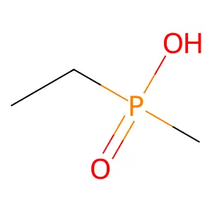 乙基甲基次膦酸 structure