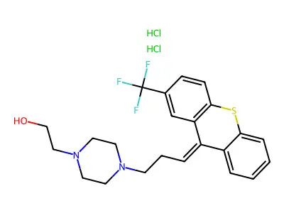 Flupentixol Dihydrochloride structure