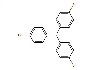 Tris(4-bromophenyl)bismuthane structure