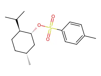 (1R,2S,5R)-5-methyl-2-(propan-2-yl)cyclohexyl 4-methylbenzene-1-sulfonate structure