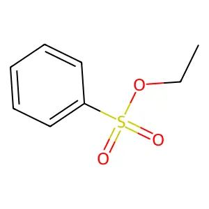 Ethyl benzenesulfonate structure