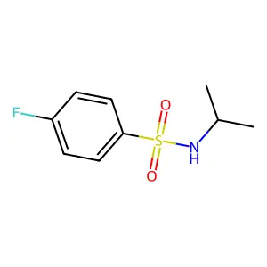 4-Fluoro-N-(propan-2-yl)benzene-1-sulfonamide structure