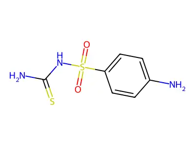 磺胺硫脲 structure