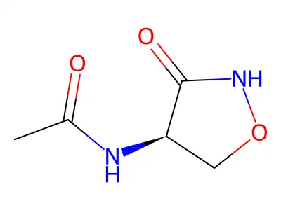 Acetamide, N-(3-oxo-4-isoxazolidinyl)-, (R)- structure