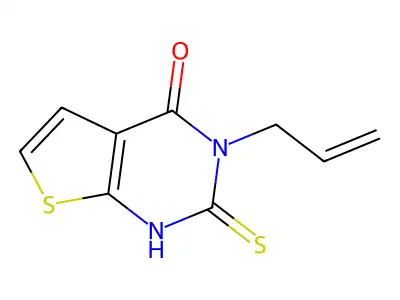 3-allyl-2-mercaptothieno[2,3-d]pyrimidin-4(3H)-one structure
