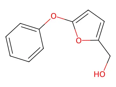 (5-Phenoxy-2-furyl)methanol structure