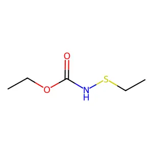 ethyl N-ethylsulfanylcarbamate structure
