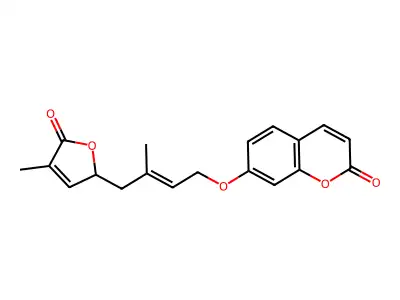 COUMARIN DERIV structure