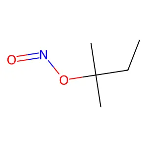 tert-Pentyl nitrite structure