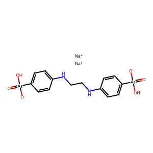 Difetarsone sodium anhydrous structure