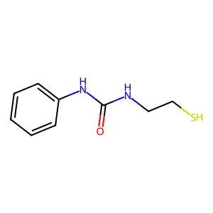 1-Phenyl-3-(2-sulfanylethyl)urea structure