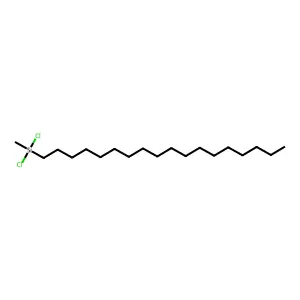 Silane, dichloromethyloctadecyl- structure
