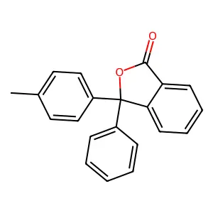 3-(4-Methylphenyl)-3-phenyl-2-benzofuran-1(3h)-one structure