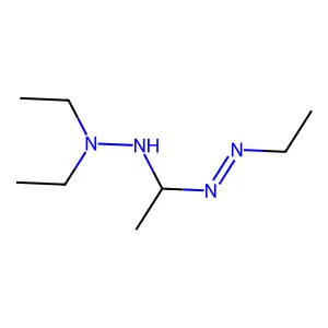 Diazene, [1-(2,2-diethylhydrazino)ethyl]ethyl- structure