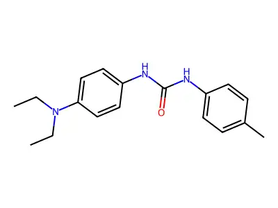 1-[4-(Diethylamino)phenyl]-3-(4-methylphenyl)urea structure