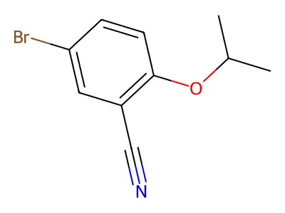 5-Bromo-2-isopropoxybenzonitrile structure