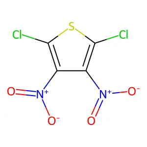 2,5-Dichloro-3,4-dinitrothiophene structure