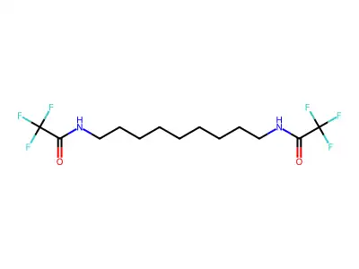2,2,2-trifluoro-N-{9-[(trifluoroacetyl)amino]nonyl}acetamide structure