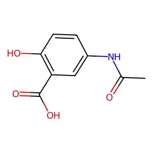N-Acetyl-5-Aminosalicylic Acid structure