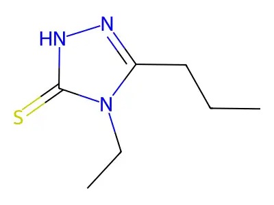 4-Ethyl-5-propyl-4H-1,2,4-triazole-3-thiol structure