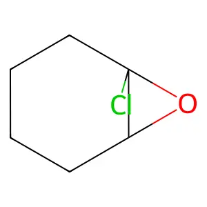 1-Chloro-7-oxabicyclo(4.1.0)heptane structure