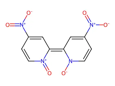 4,4'-二硝基-2,2'-联吡啶-1,1'-二氧化物 structure