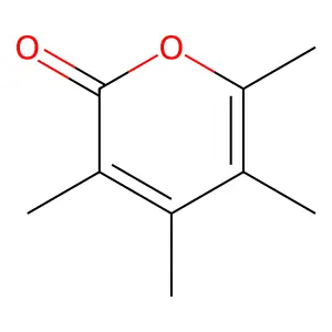 3,4,5,6-Tetramethyl-2H-pyran-2-one structure