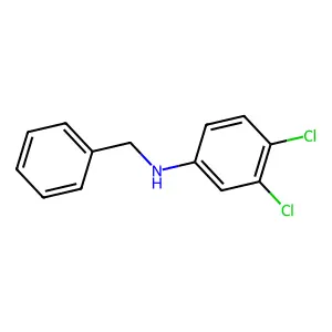 N-benzyl-3,4-dichloroaniline structure