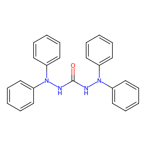 Tetraphenylcarbazid structure