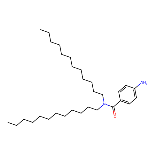 4-amino-N,N-didodecylbenzamide structure