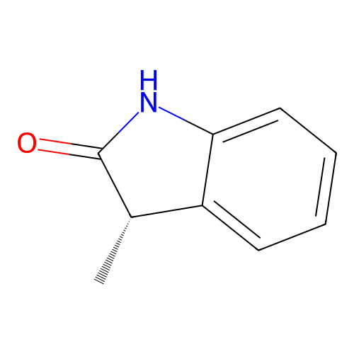 (3S)-3-methyl-1,3-dihydroindol-2-one structure