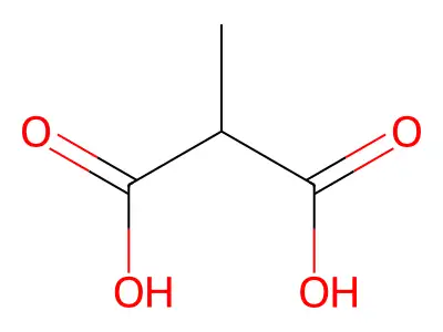 甲基丙二酸 structure