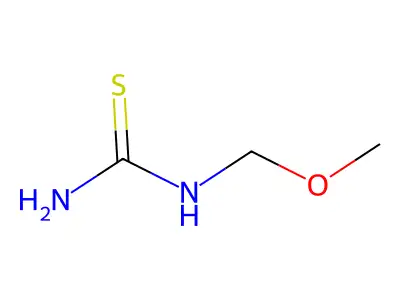 Thiourea, N-(methoxymethyl)- structure