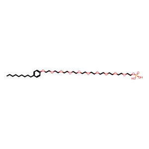 Nonoxynol-10 phosphate structure