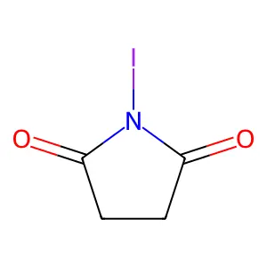 N-碘代丁二酰亚胺 structure