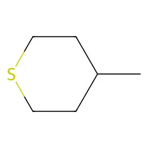 4-Methylthiane structure