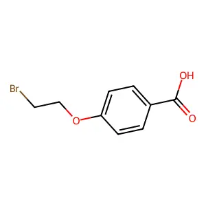 4-(2-Bromoethoxy)benzoic acid structure