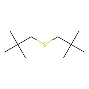 1,1'-Thiobis(2,2-dimethylpropane) structure