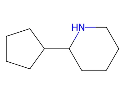 2-Cyclopentylpiperidine structure
