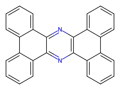 Tetrabenzo[a,c,H,j]phenazine structure