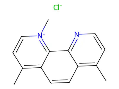 1,4,7-三甲基-1,10-菲咯啉氯化物 structure