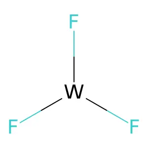 三氟化钨 structure