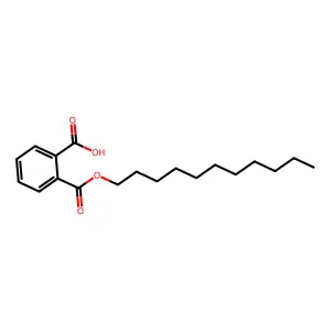 Undecyl hydrogen phthalate structure