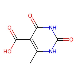 2,4-Dihydroxy-6-methylpyrimidine-5-carboxylic acid structure