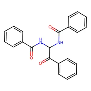 Benzamide, N,N'-(2-oxo-2-phenylethylidene)bis- structure