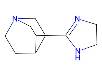 Quinuclidine, 3-(2-imidazolinyl)- structure
