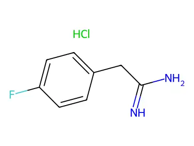 2-(4-Fluorophenyl)acetimidamide structure