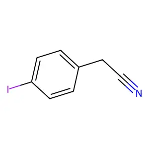 4-碘苯乙腈 structure
