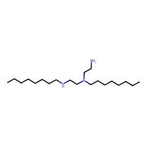N-(2-Aminoethyl)-N,N'-dioctylethylenediamine structure